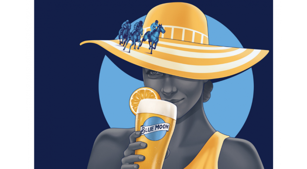 Blue Moon named official craft beer of the Kentucky Derby banner