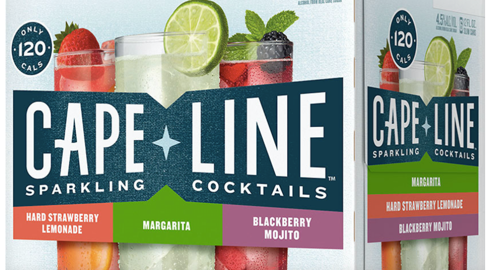 MillerCoors Launches Cape Line Canned Sparkling Cocktails banner