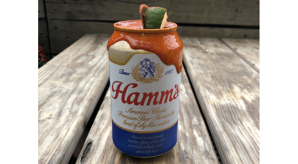 The surprise beer that's running up sales in bars right now? Hamms banner