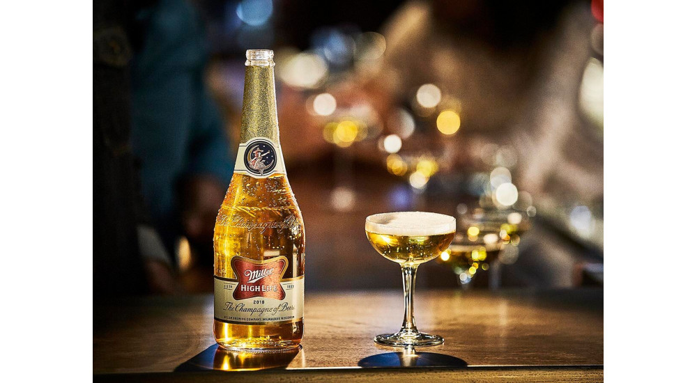 Miller High Life 'Champagne' Bottles Are Returning for the Holidays banner