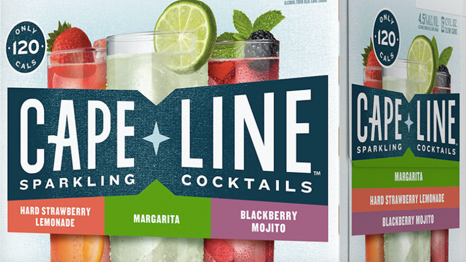 MillerCoors Launches Cape Line Canned Sparkling Cocktails banner