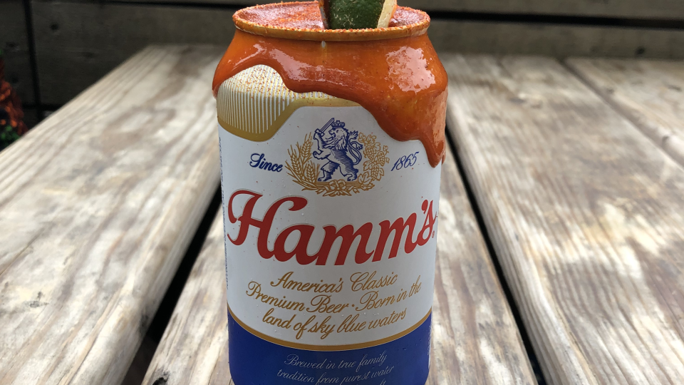 The surprise beer that's running up sales in bars right now? Hamms banner